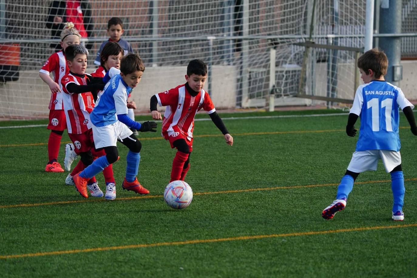 Las mejores imágenes de la jornada 15 de futbol base