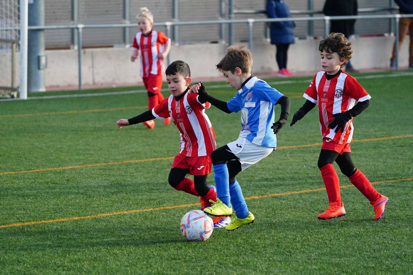 Las mejores imágenes de la jornada 15 de futbol base