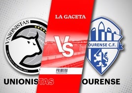 Unionistas - Ourense: horario y cómo ver en directo y por TV el partido de Primera Federación