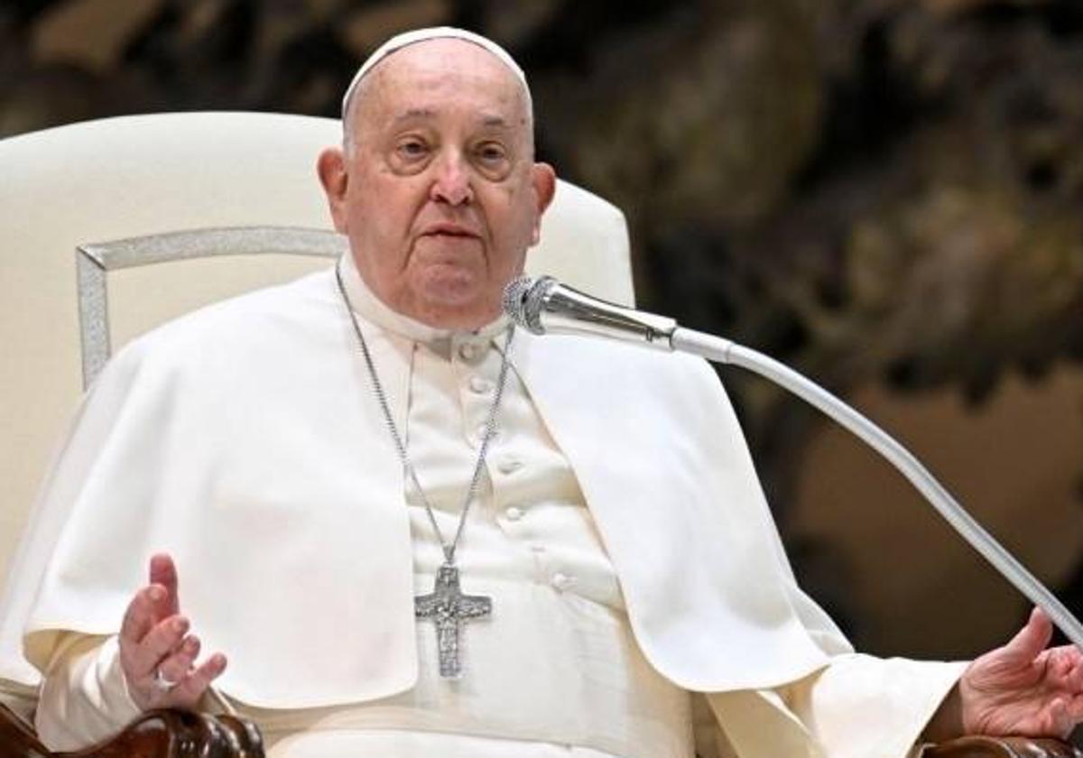 El Papa Francisco, en El Vaticano.