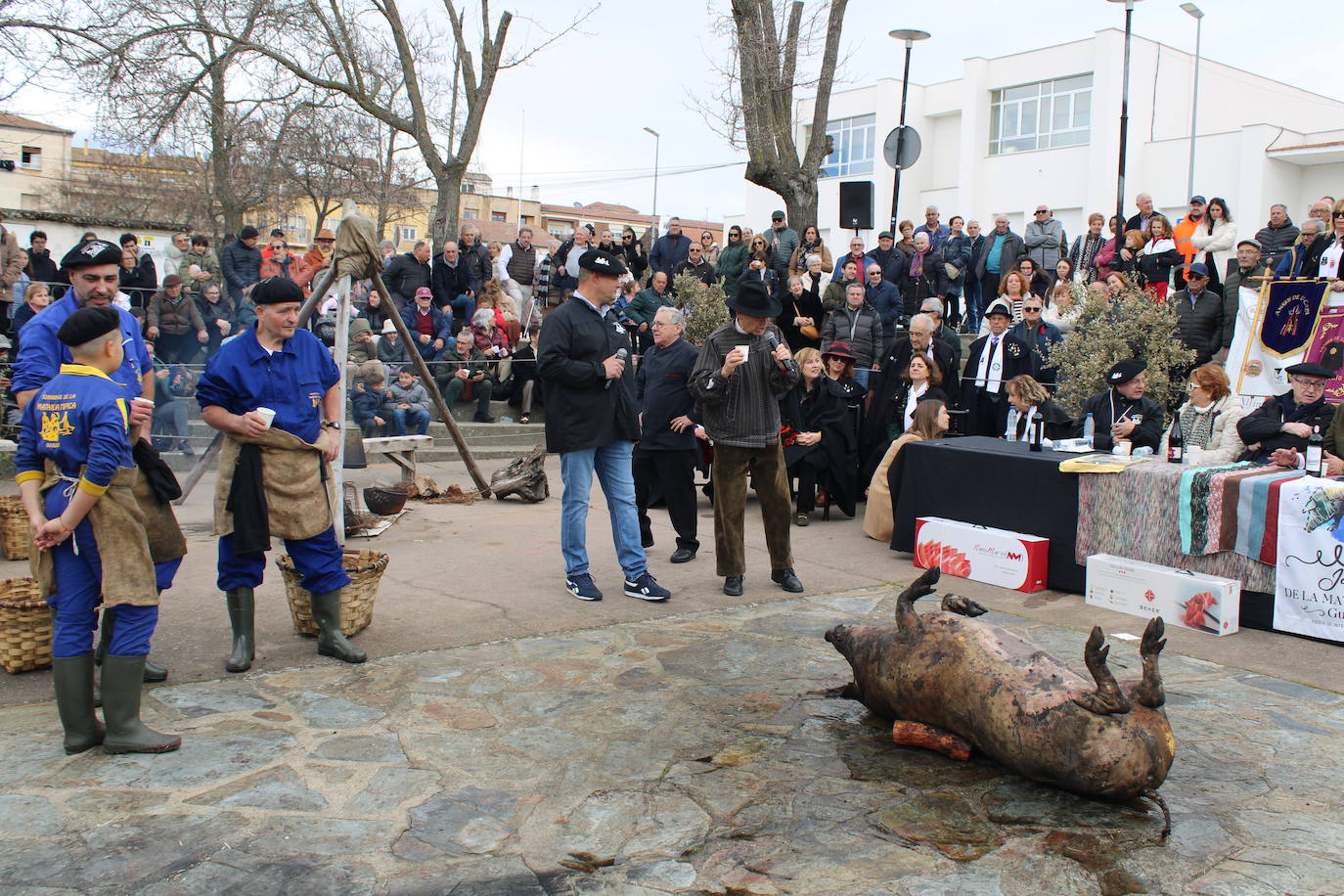 La matanza de Guijuelo rinde homenaje a los capistas