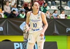 Iyana Martín, en el partido contra el Celta.