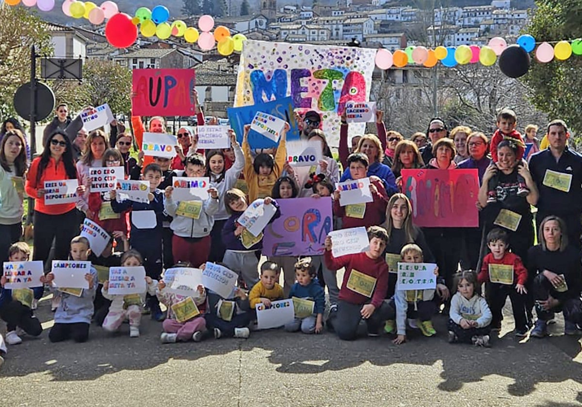 Recaudación solidaria en Candelario para los niños enfermos de cáncer