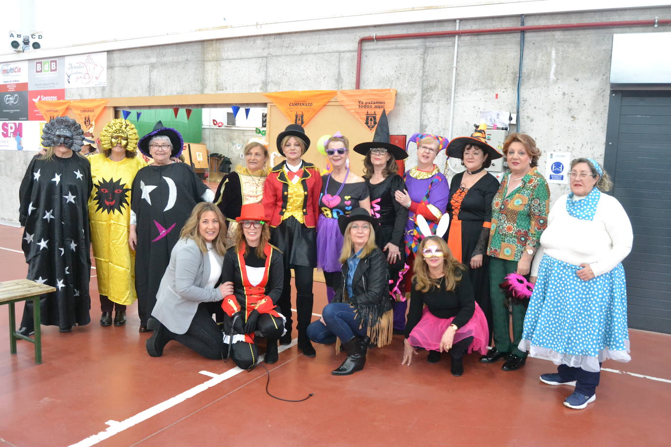 El grupo de mujeres “Amanecer” de Ciudad Rodrigo vive su fiesta de Carnaval