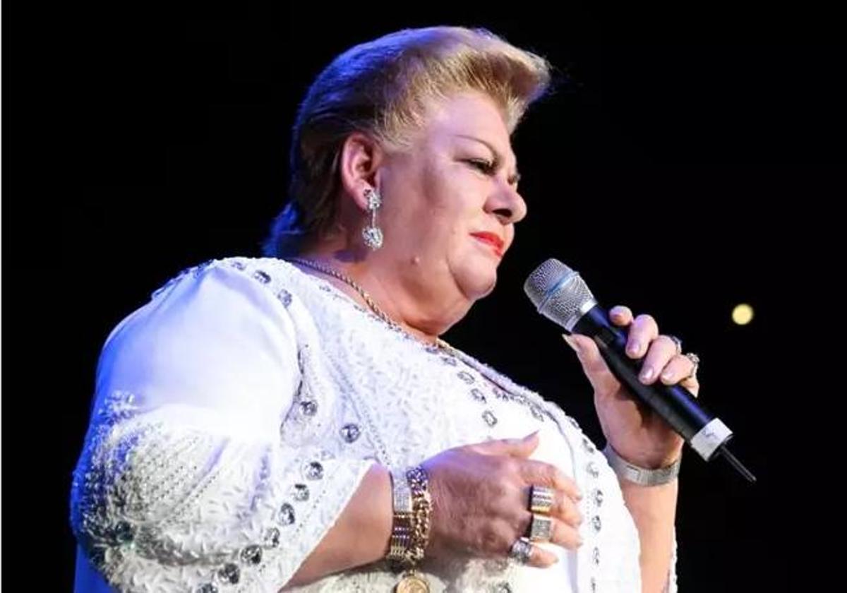 Imagen de Paquita en un concierto.