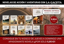 Las mejores novelas de acción y aventuras, de jueves a domingo con LA GACETA