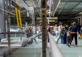 Imagen del aeropuerto de Madrid.