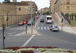 La alarma se registró en la calle Colegio Solís, entre el paseo de Canalejas y la Glorieta de Brujas.