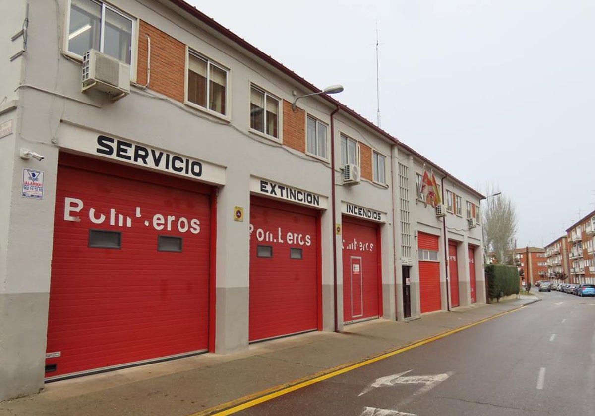 Parque de bomberos de Peñaranda.