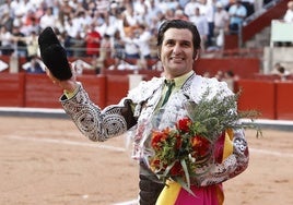 Morante de la Puebla en la plaza de toros de La Glorieta.