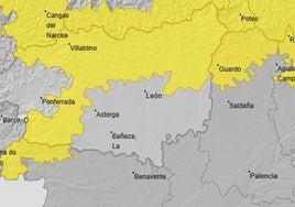 La AEMET activa avisos en cuatro provincias de Castilla y León hasta la tarde del viernes