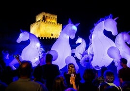 Pasacalles de luz y sonido Aéron que acompañará en el gran desfile de Peñaranda.