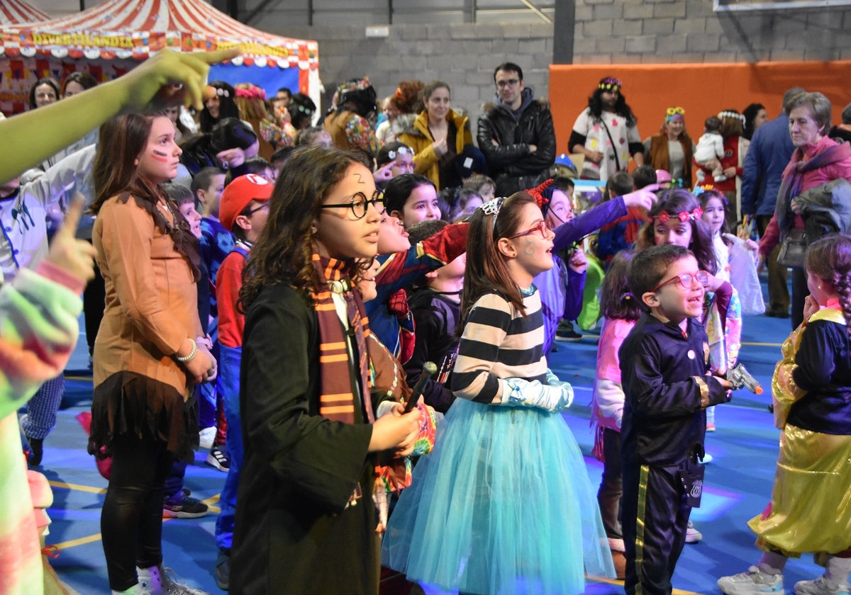 Actividad de carnaval en Carbajosa de la Sagrada.