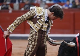 Desplante de Roca Rey en La Glorieta el pasado mes de septiembre.