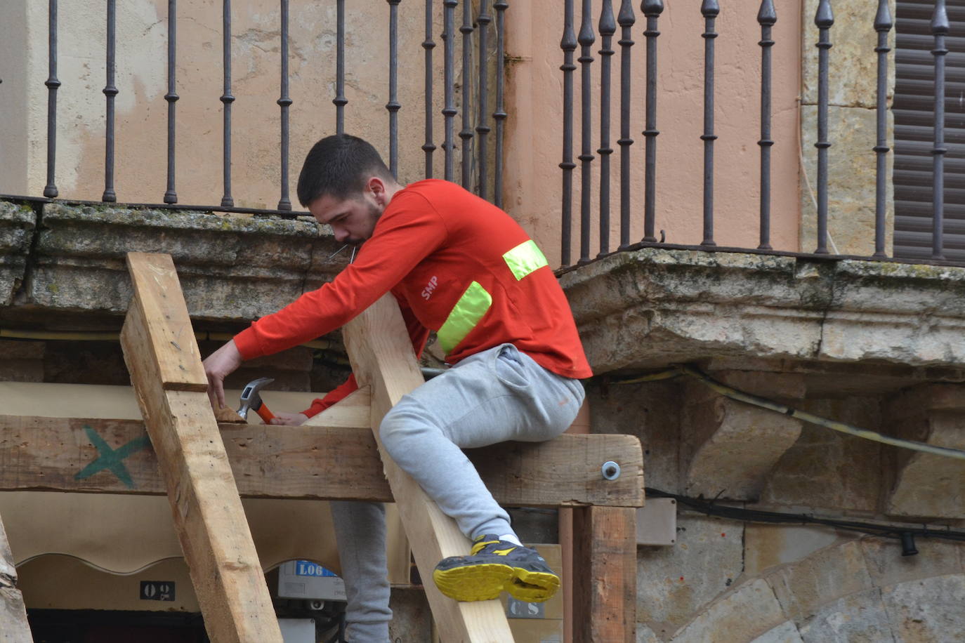 Los tablaos del Carnaval del Toro se alzan en Ciudad Rodrigo