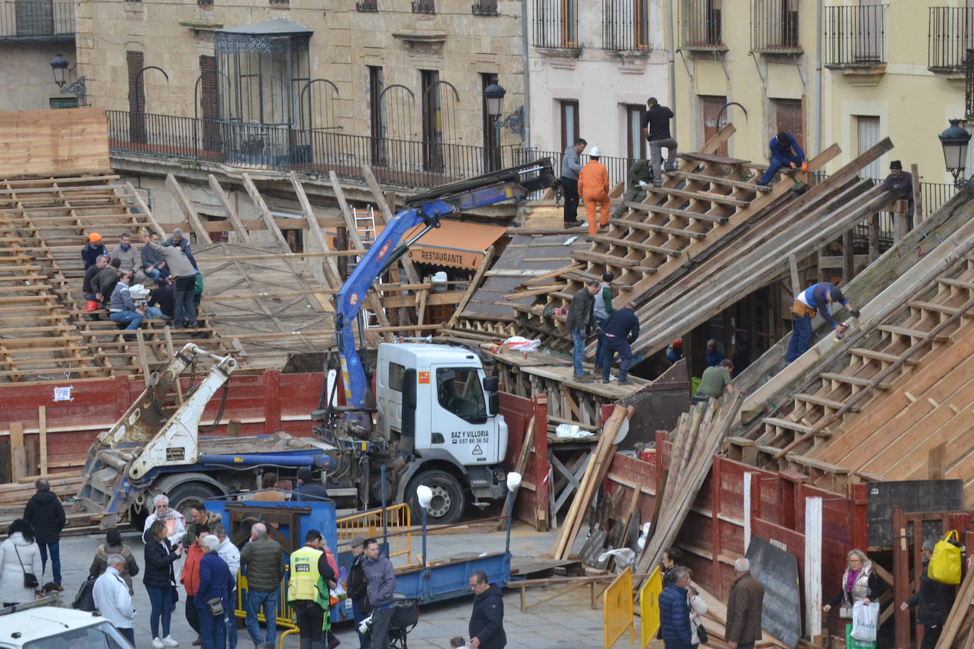 Los tablaos del Carnaval del Toro se alzan en Ciudad Rodrigo