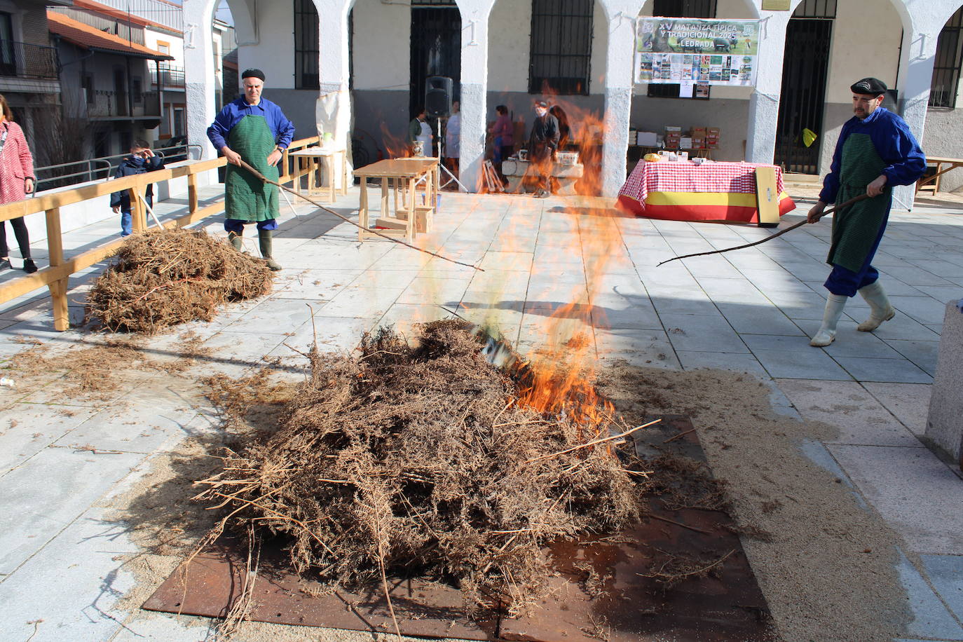 Ledrada disfruta con su tradición matancera