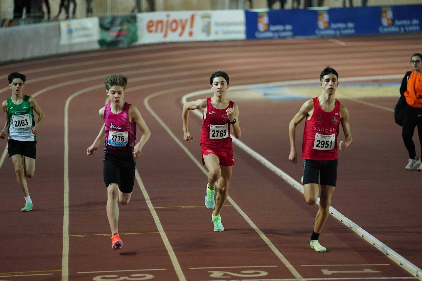 Lluvia de medallas en los Campeonatos de Castilla y León sub 20 y sub 16