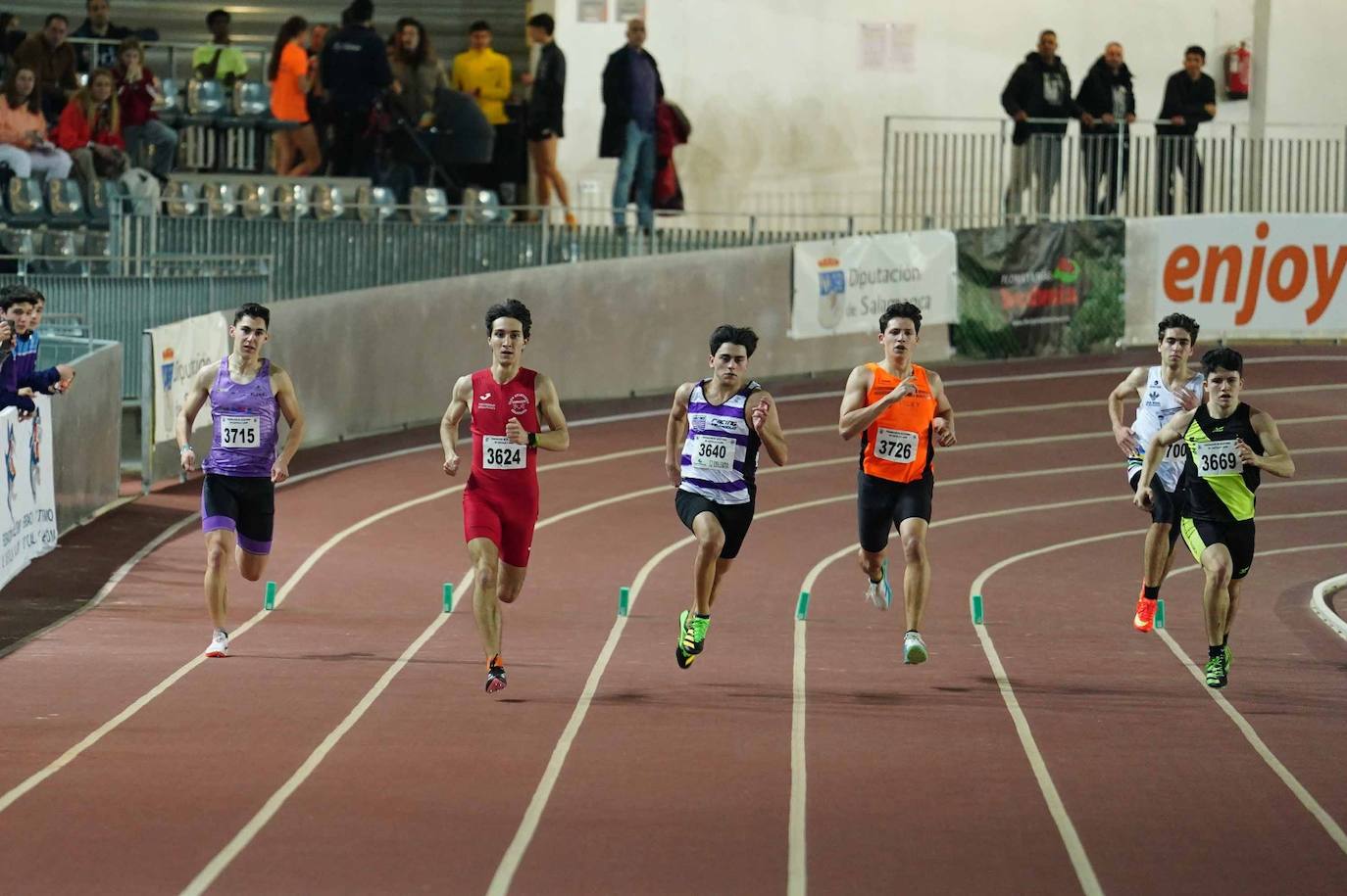 Lluvia de medallas en los Campeonatos de Castilla y León sub 20 y sub 16