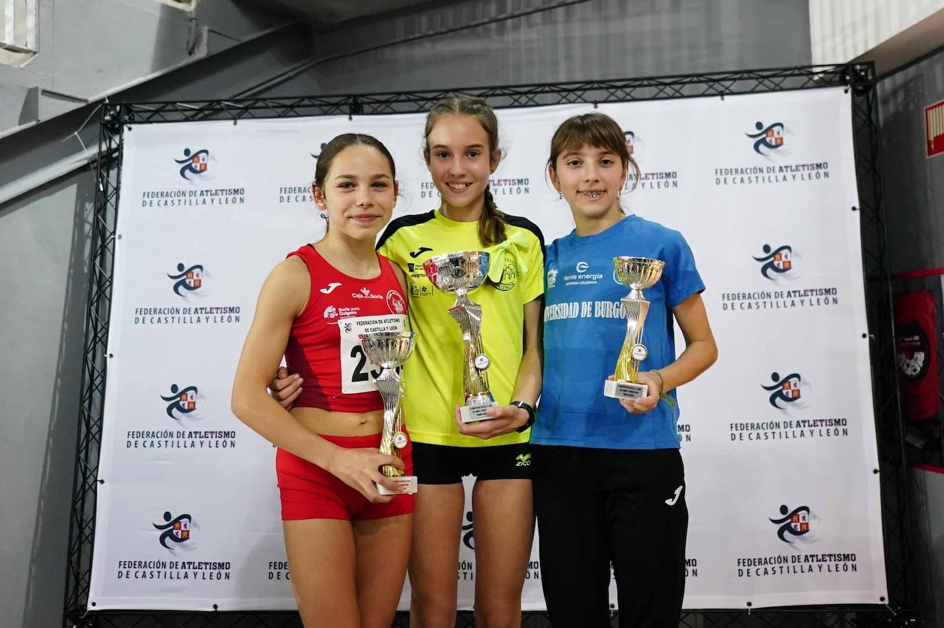 Lluvia de medallas en los Campeonatos de Castilla y León sub 20 y sub 16