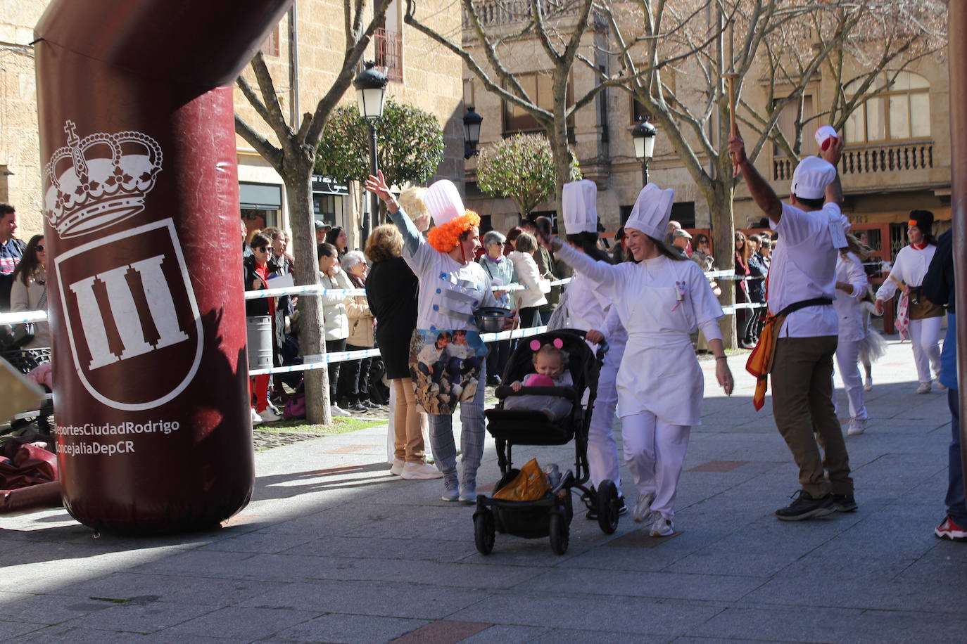 Nuevo récord en el Cross de Carnaval de Ciudad Rodrigo: un millar de corredores