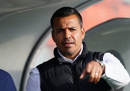 Rafael Dueñas, entrenador del Salamanca UDS.