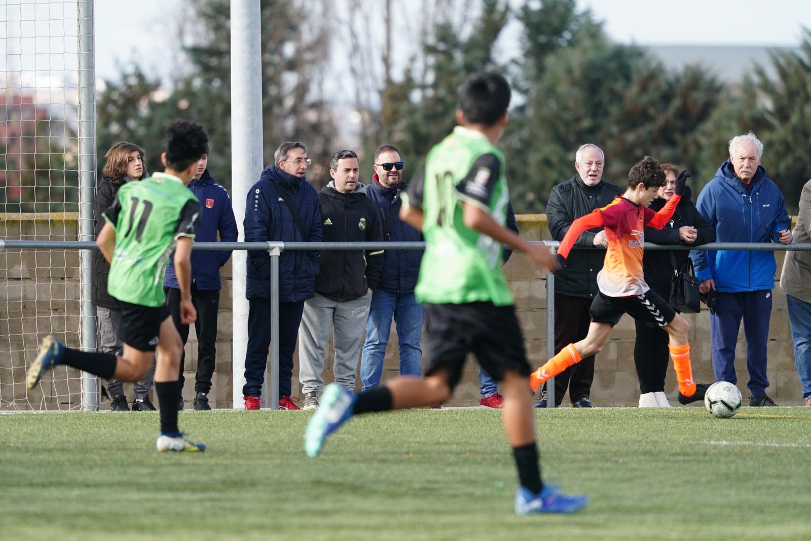 Las mejores imágenes de la jornada 17 en el fútbol base