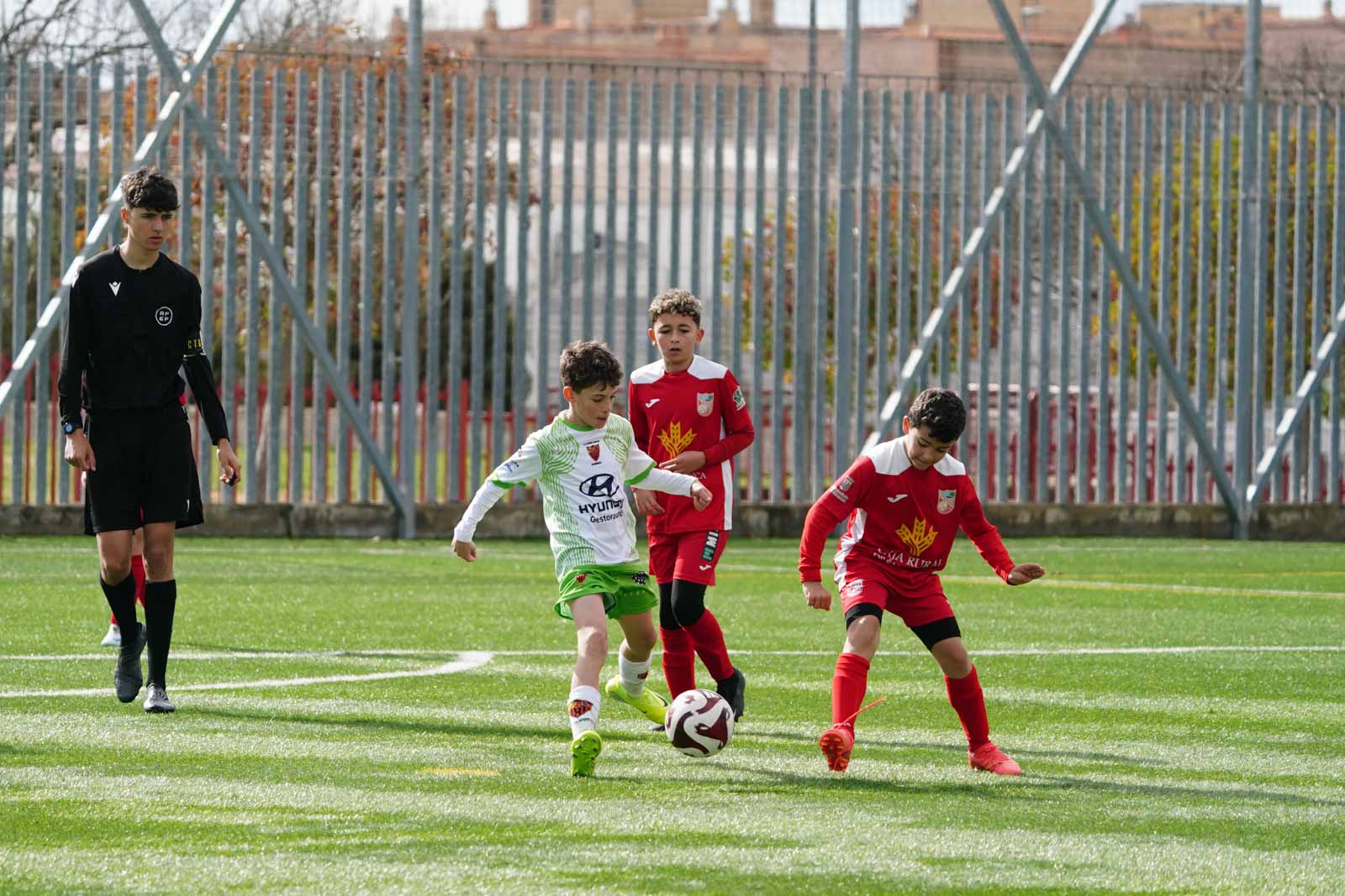 Las mejores imágenes de la jornada 17 en el fútbol base