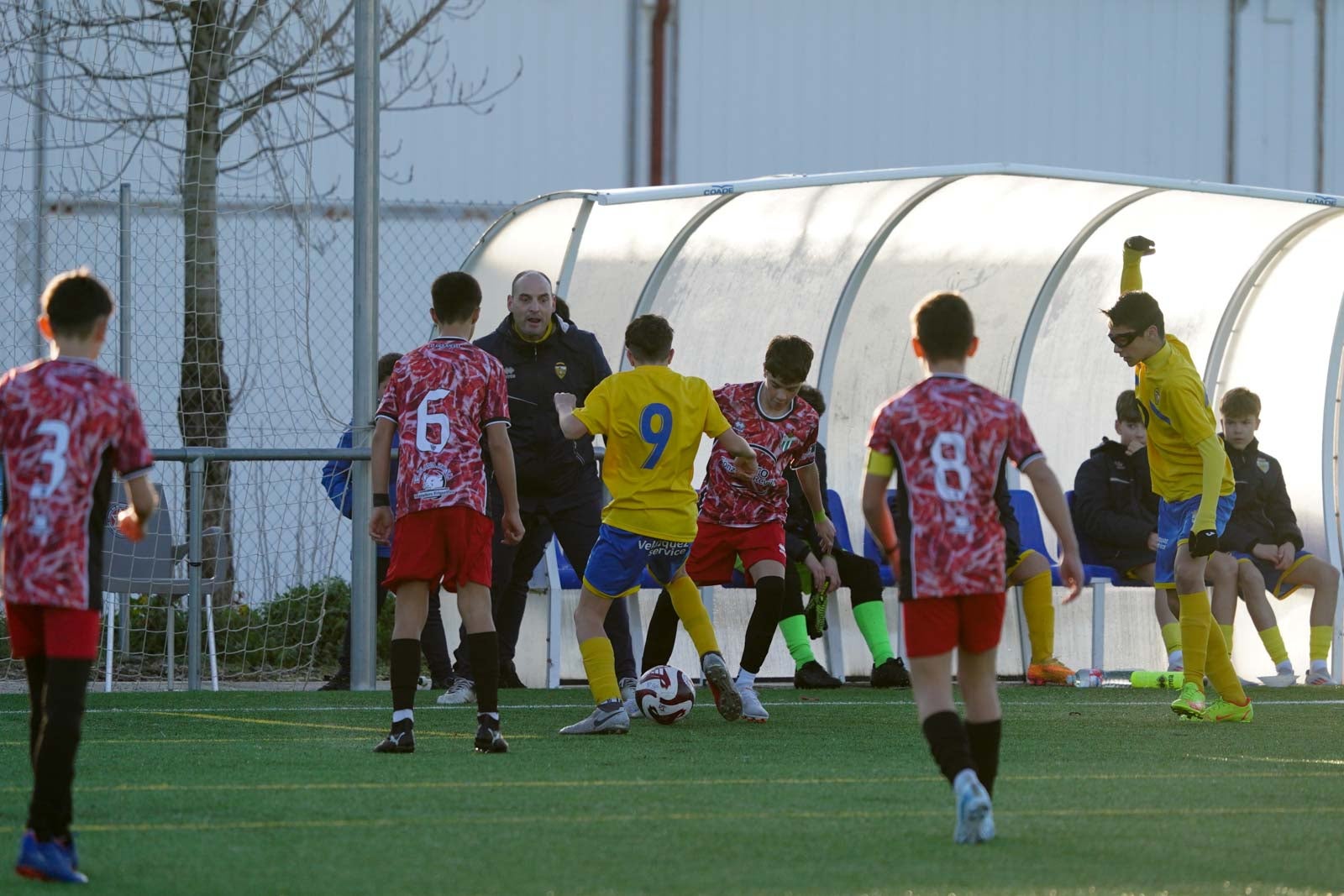 Las mejores imágenes de la jornada 17 en el fútbol base