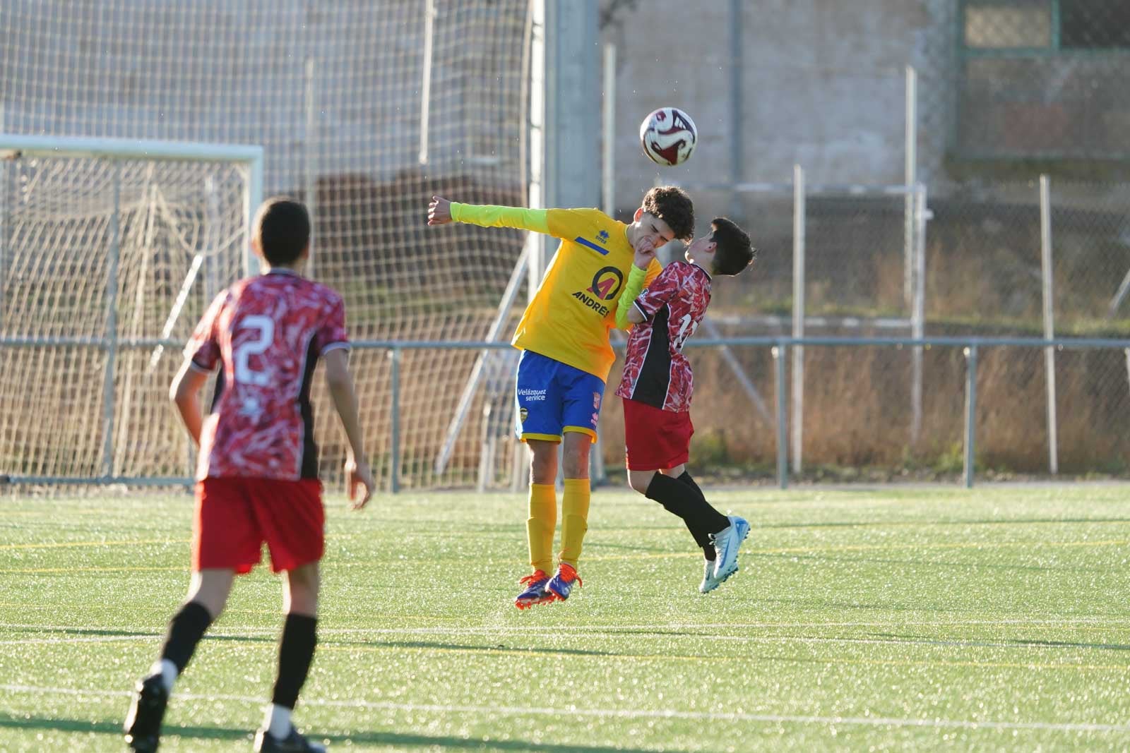 Las mejores imágenes de la jornada 17 en el fútbol base