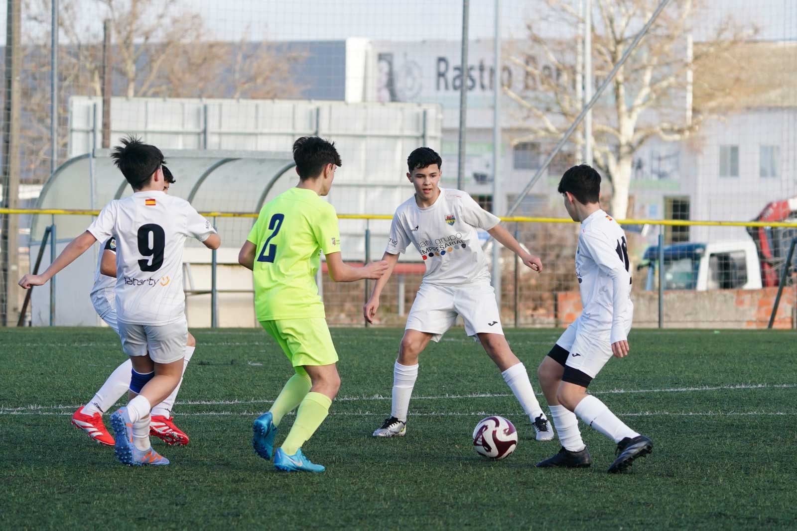 Las mejores imágenes de la jornada 17 en el fútbol base