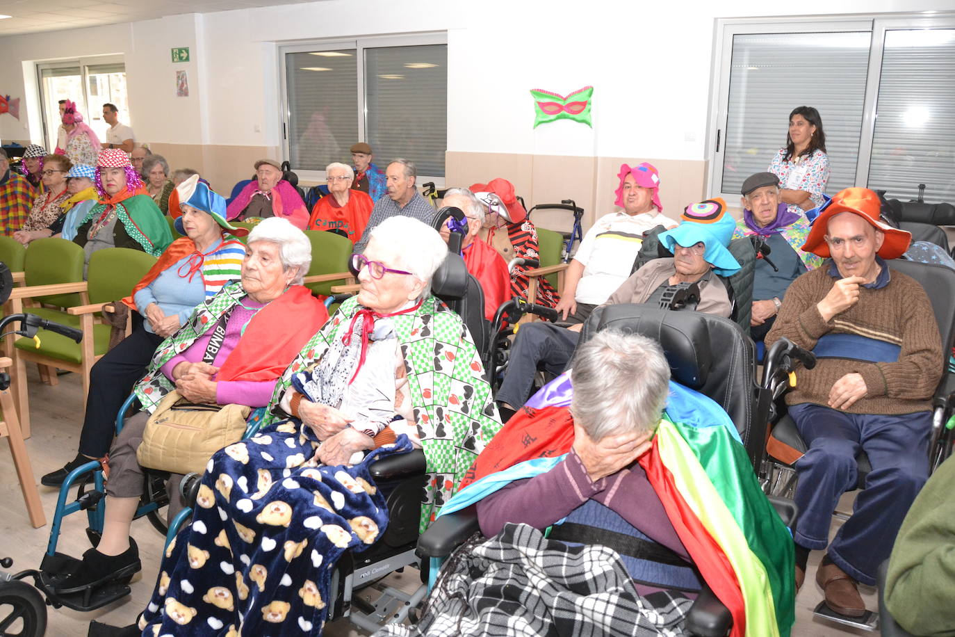 El Carnaval y la alegría llegan a la Residencia Mixta de Ciudad Rodrigo