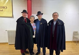 Fernando José Fernández, Teresa Martín, Ángel Enrique Sánchez y Juan Carlos Díaz.