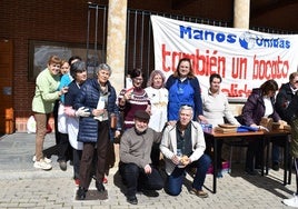 Voluntarios de la parroquia de Santa Marta de Tormes.