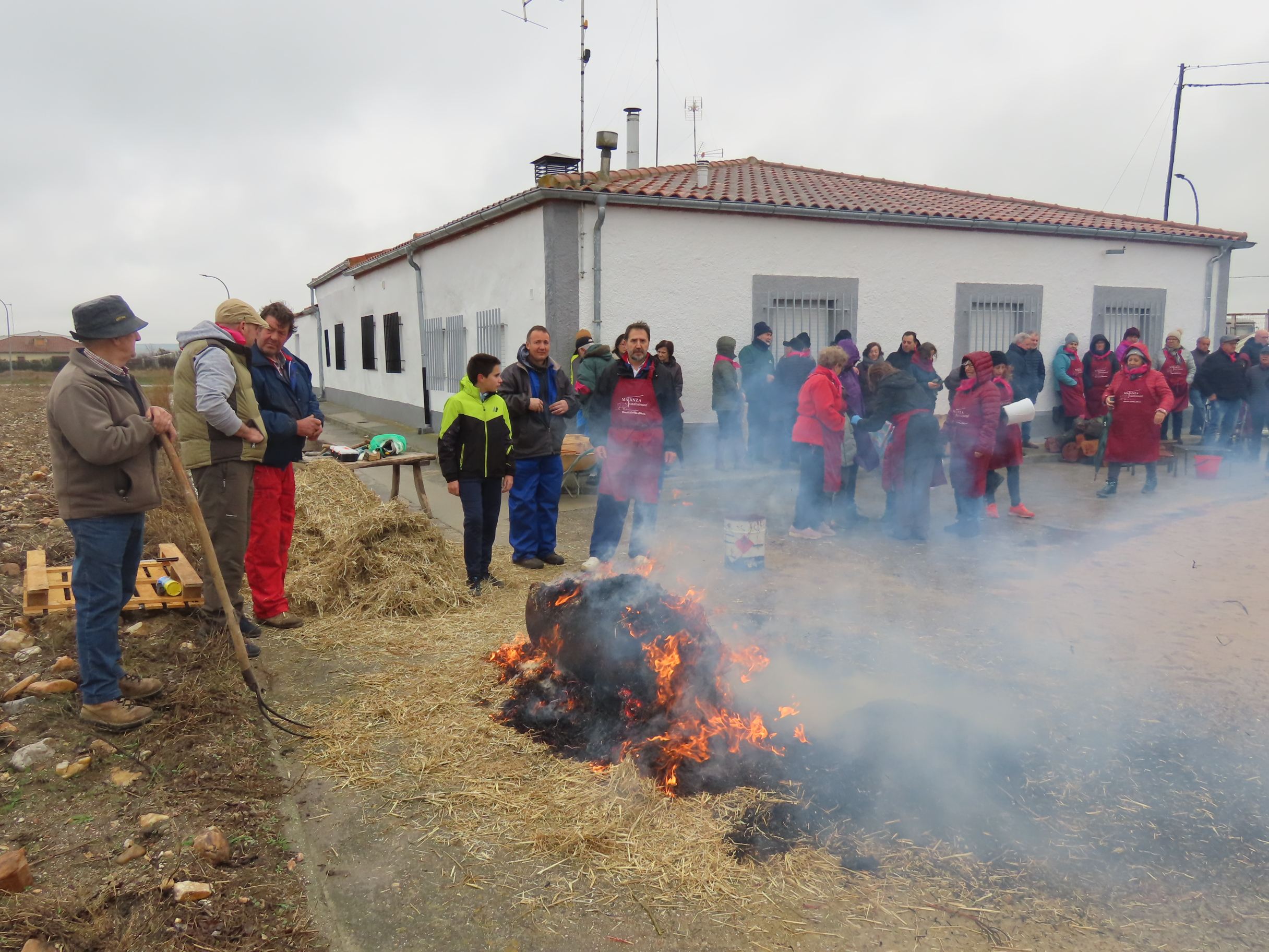 Destacada participación en la II matanza tradicional de Bóveda del Río Almar