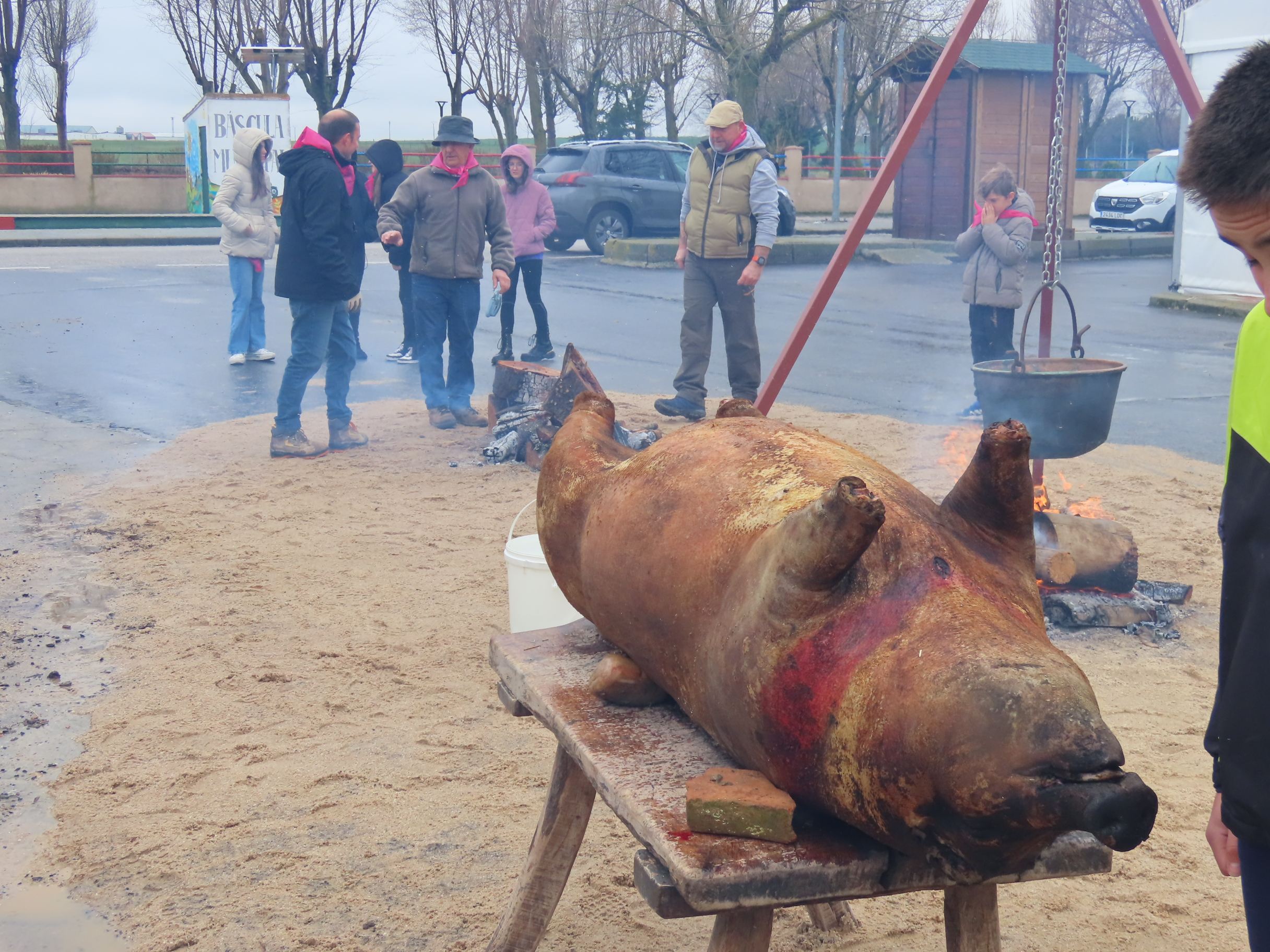 Destacada participación en la II matanza tradicional de Bóveda del Río Almar