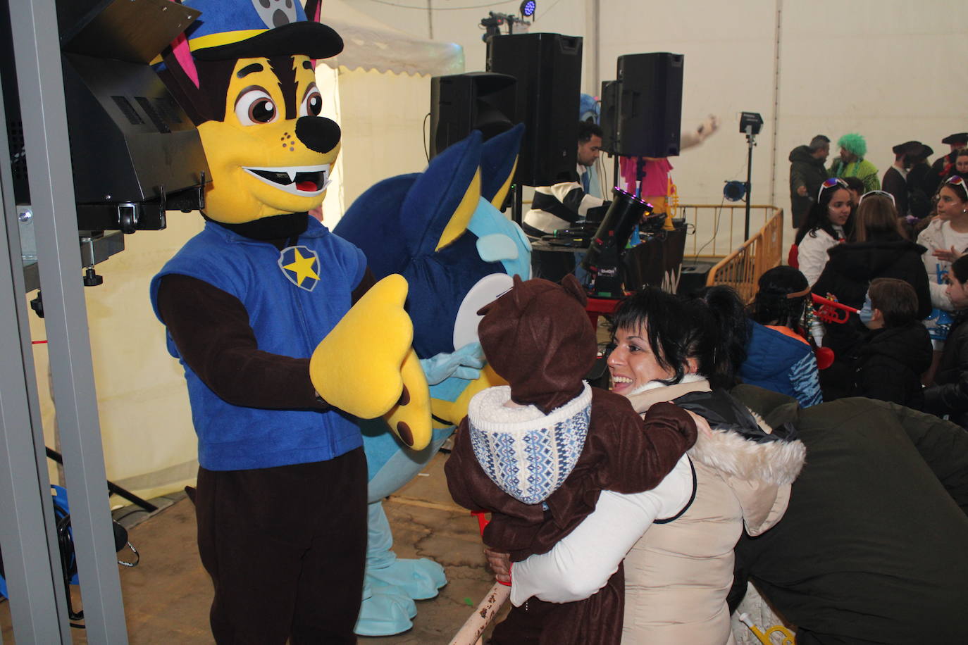 Animada trompetada en el Carnaval de Guijuelo