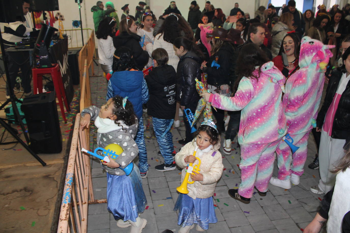 Animada trompetada en el Carnaval de Guijuelo