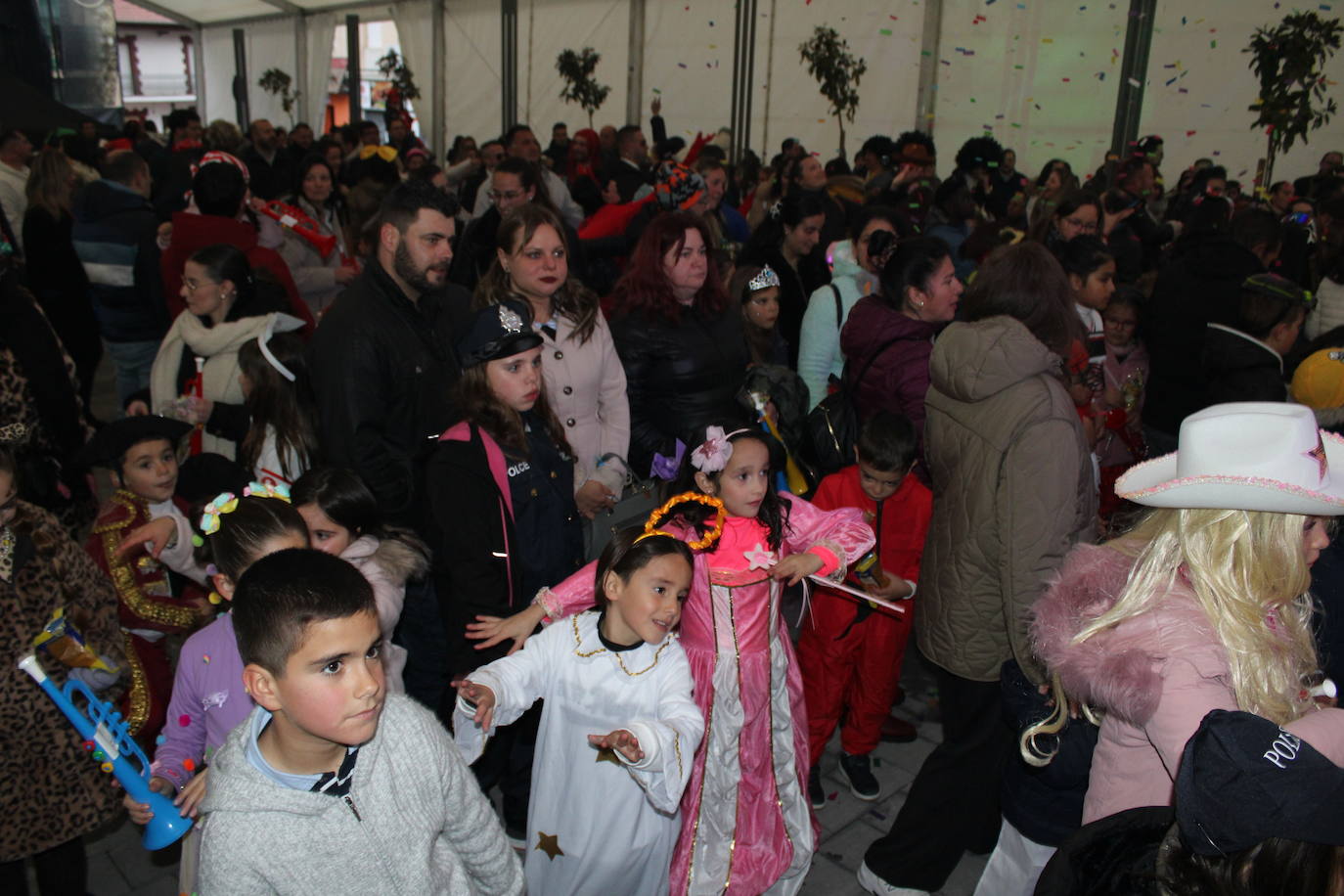 Animada trompetada en el Carnaval de Guijuelo