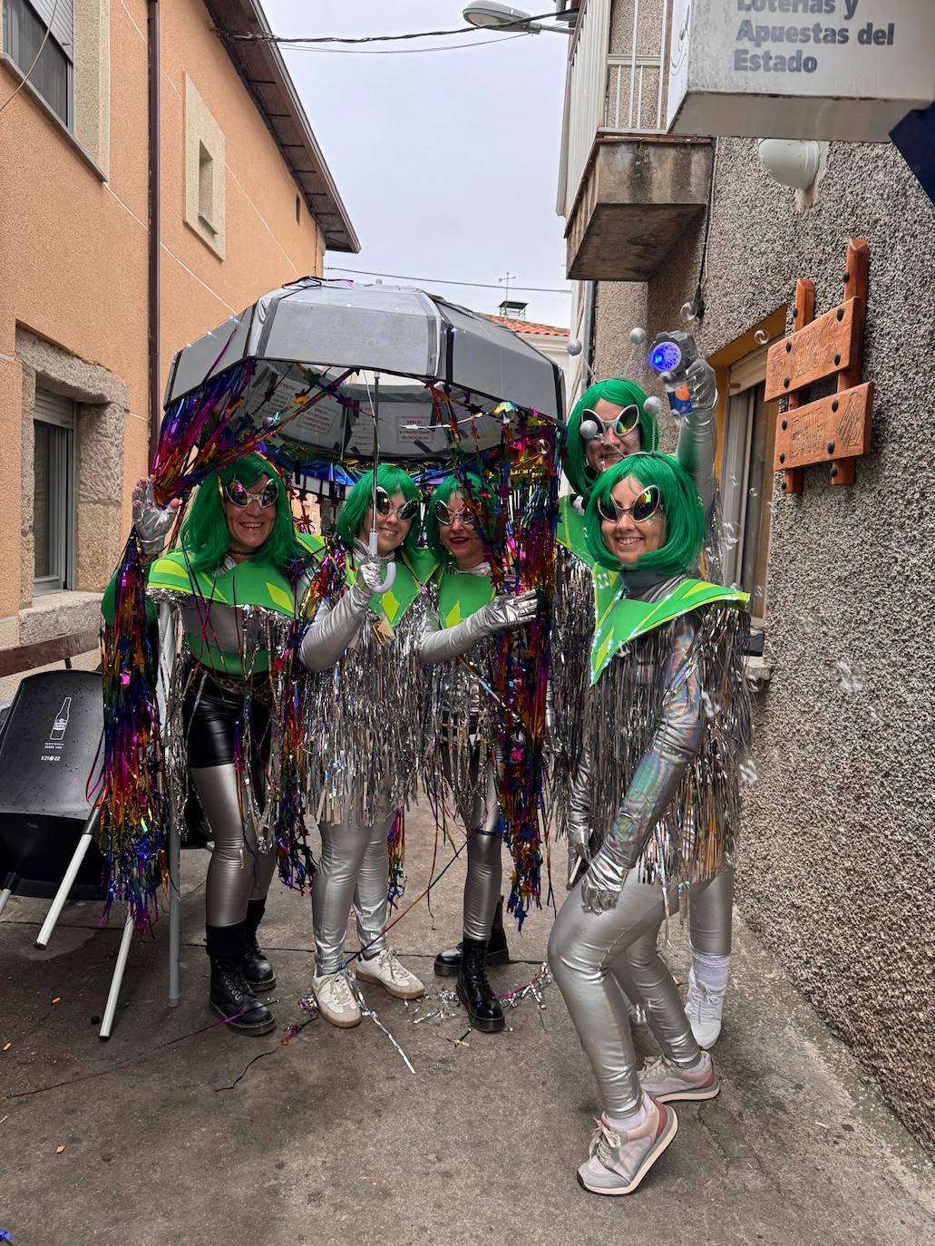 Villavieja de Yeltes aviva el Carnaval a pie de calle