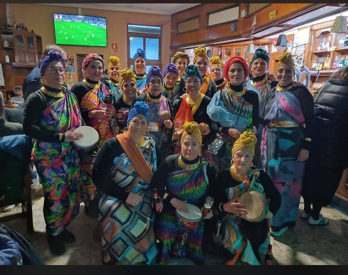 Villavieja de Yeltes aviva el Carnaval a pie de calle