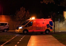 Ambulancia del Sacyl.