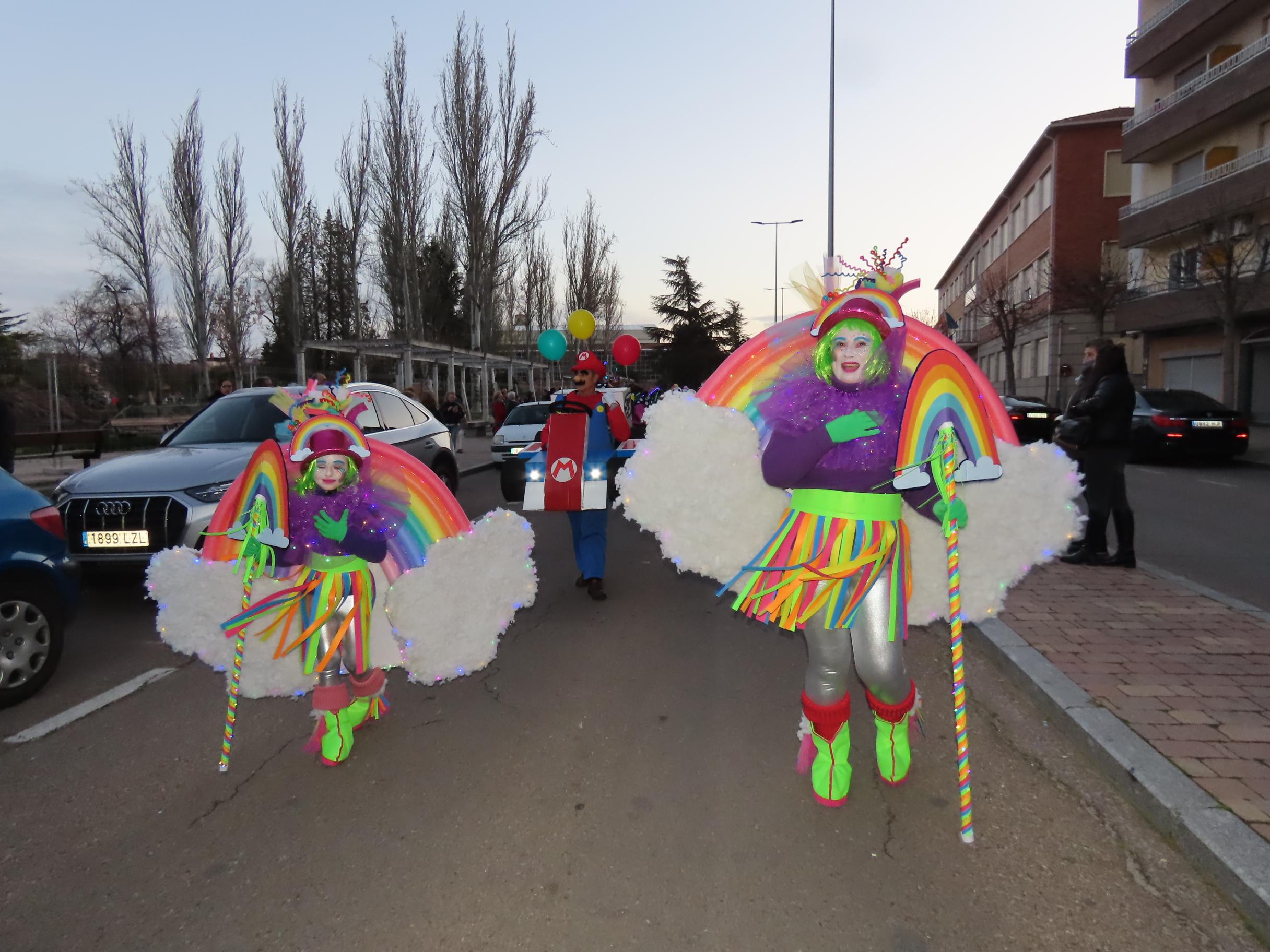 Originalidad en las calles de Peñaranda de Bracamonte por carnaval