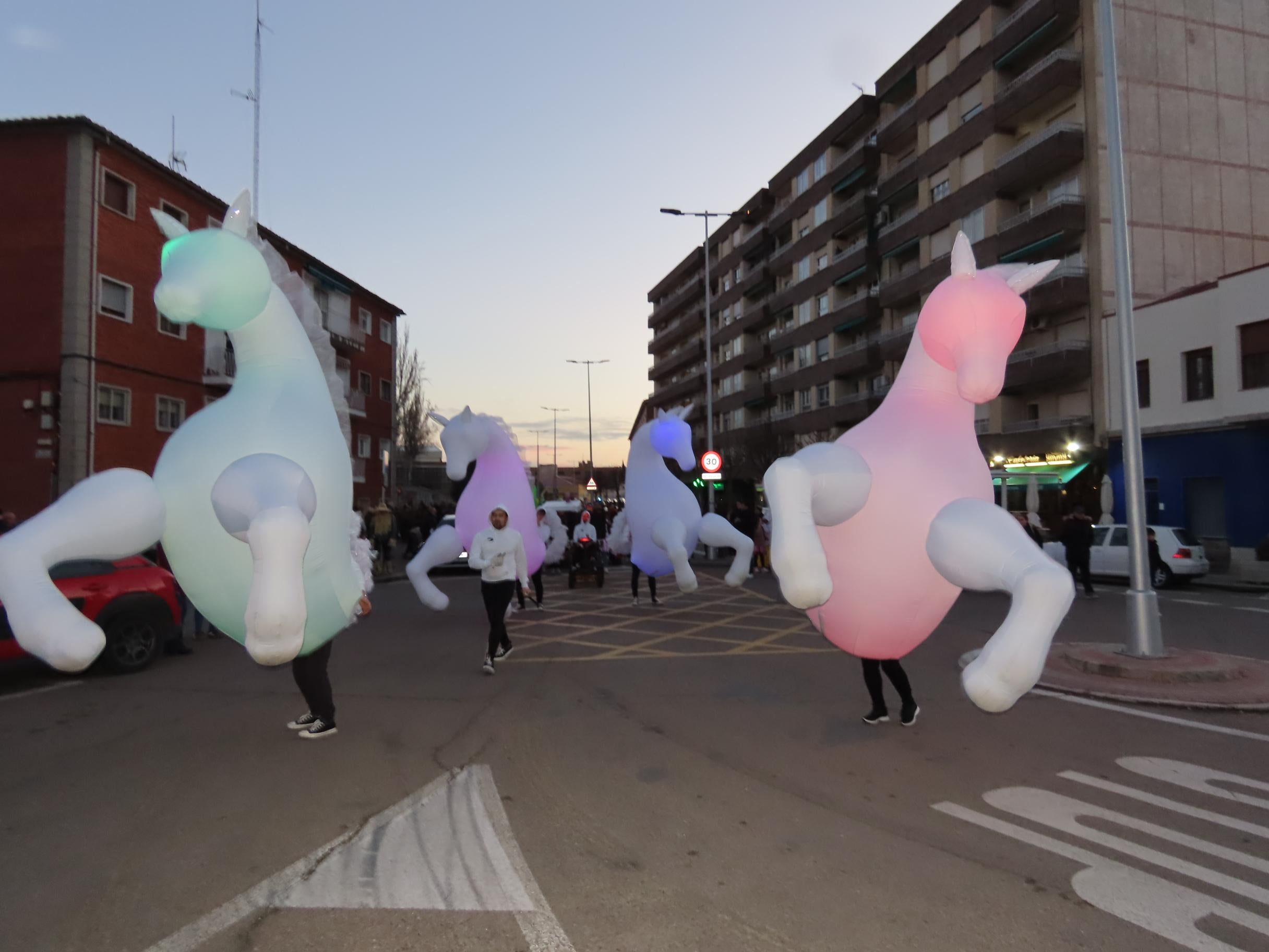 Originalidad en las calles de Peñaranda de Bracamonte por carnaval