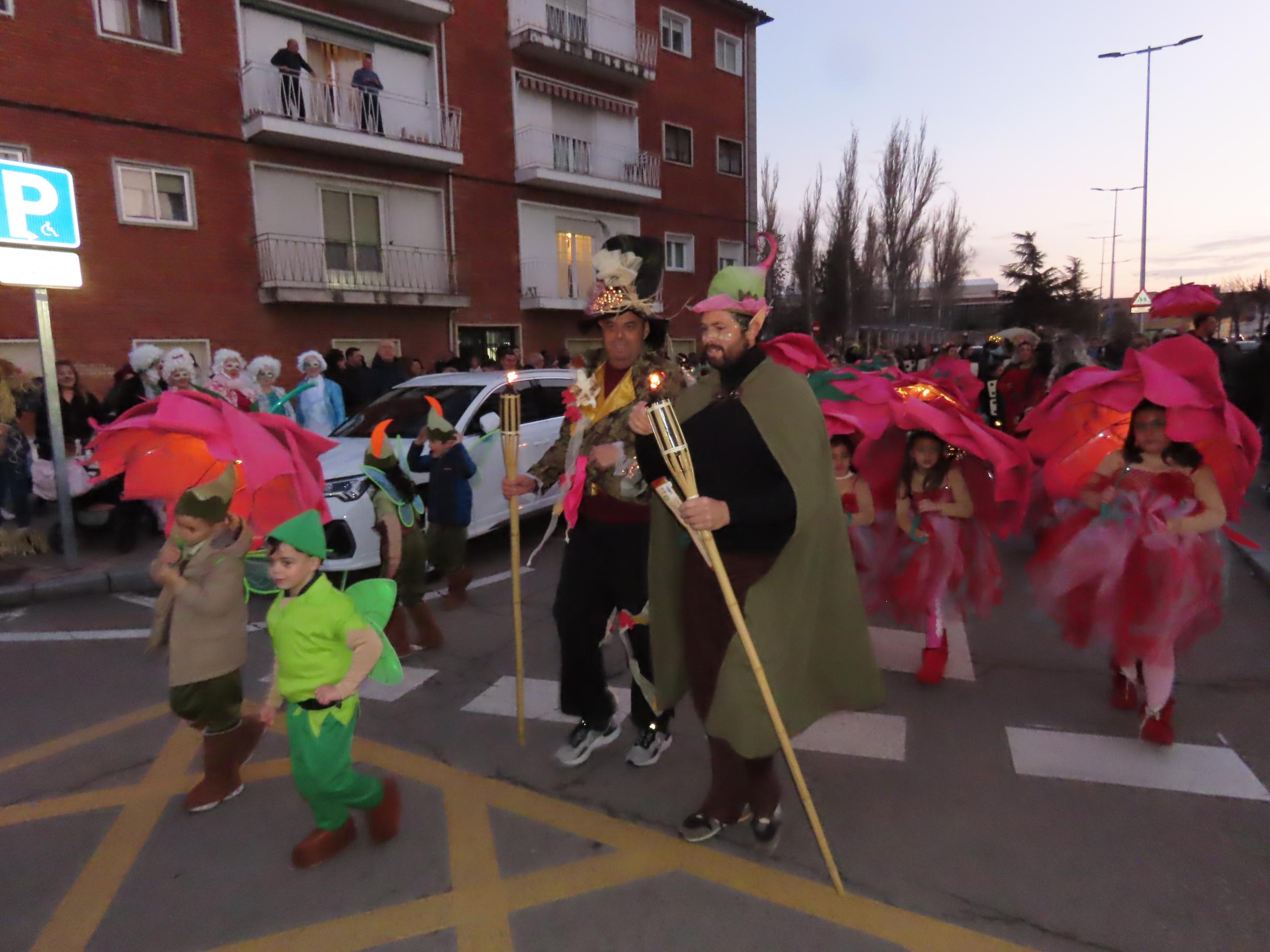 Originalidad en las calles de Peñaranda de Bracamonte por carnaval