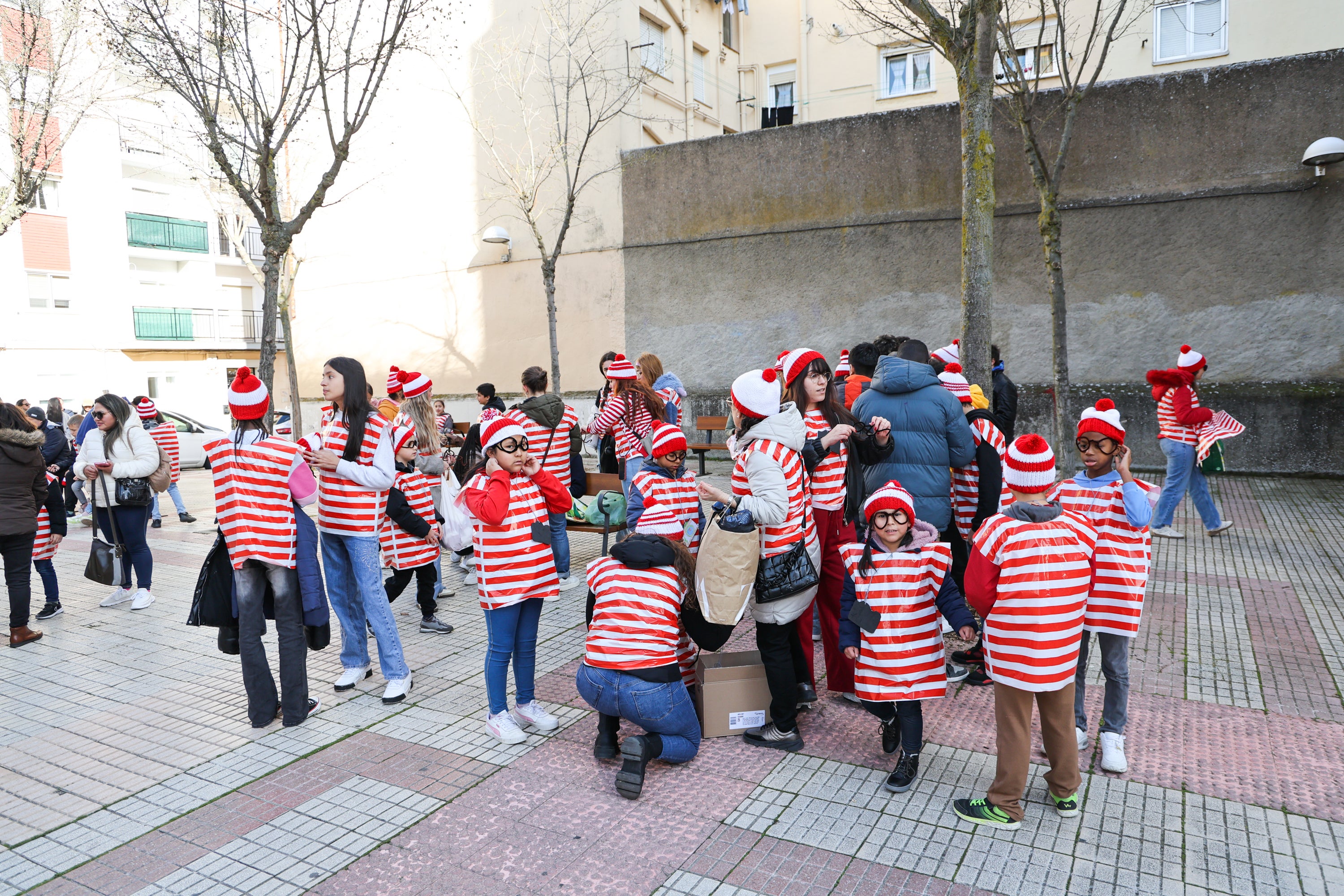 Carnaval reivindicativo en El Rollo y &#039;Wally&#039; se pierde por Salesas