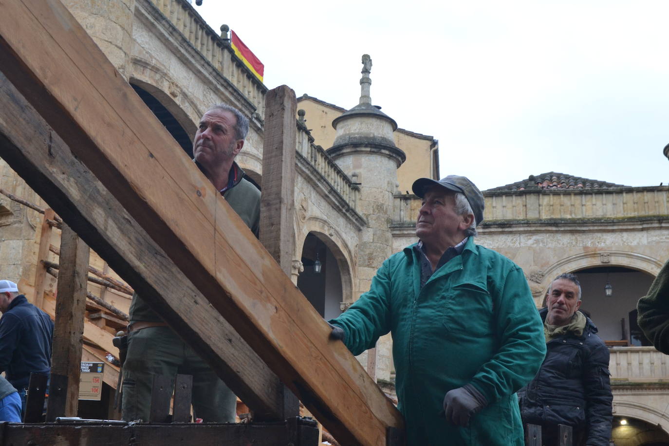 Los tablaos abandonan la Plaza Mayor de Ciudad Rodrigo