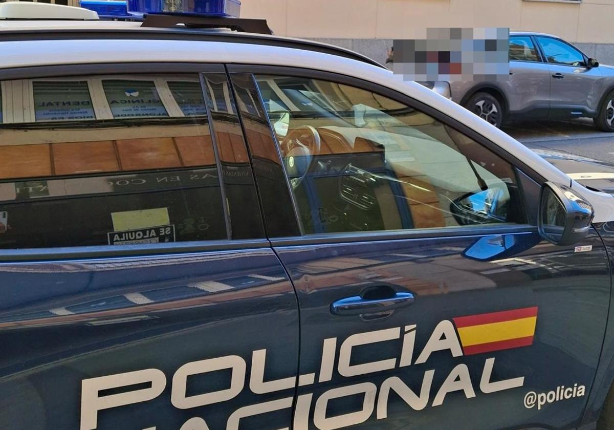 Imagen de un vehículo de la Policía Nacional.