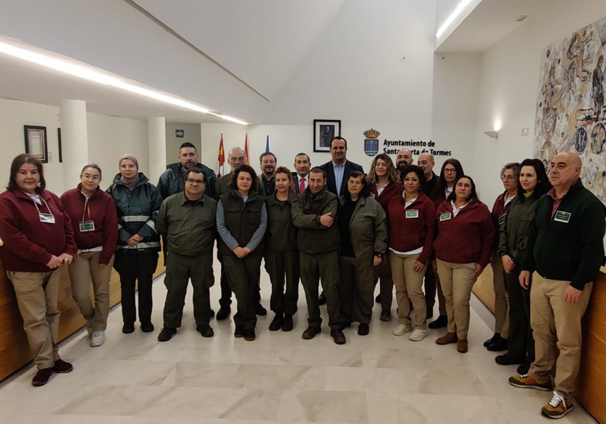 David Mingo en la clausura de una de las AFES de Santa Marta.