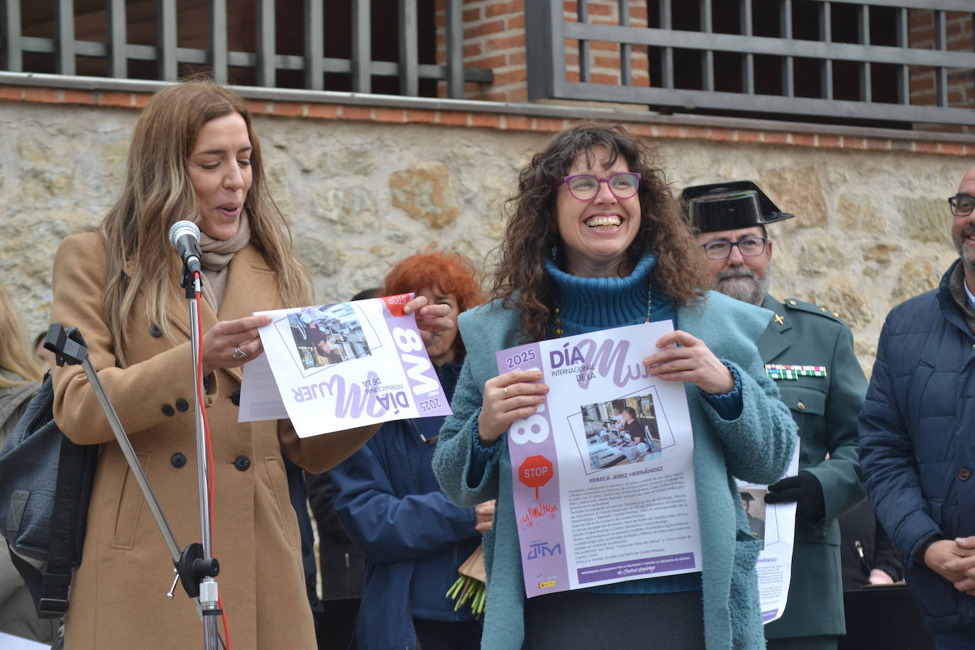 Ciudad Rodrigo rinde tributo a 19 mujeres dentro de los actos del 8 de marzo